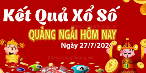 Xổ Số Quảng Ngãi Hôm Nay - Cập Nhật Kết Quả Nhanh Nhất